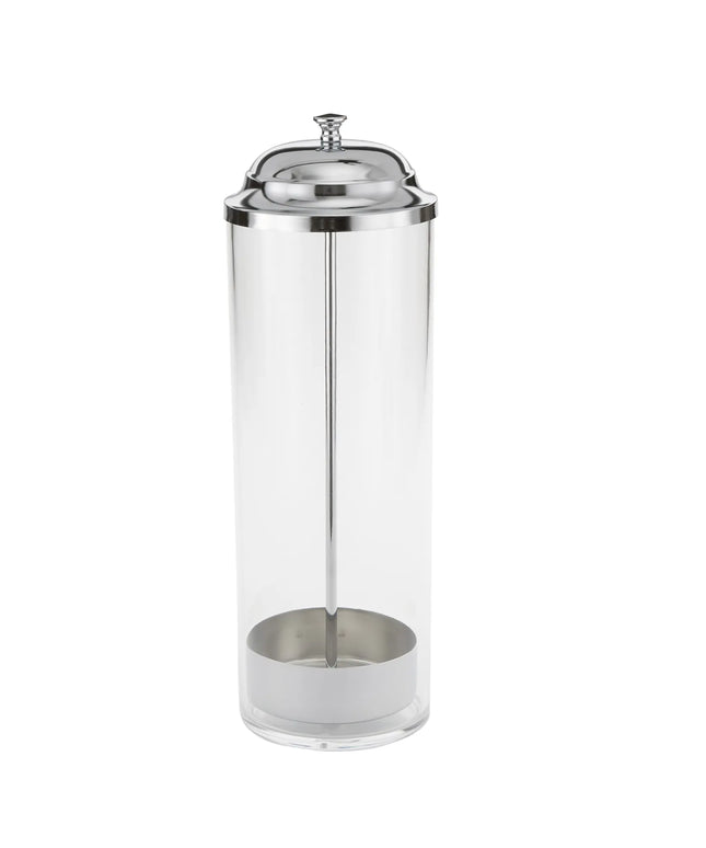 Hộp Đựng Ống Hút 1 Ngăn American Metalcraft SD3511 8.9 cm x 27.3 cm x 15.2 cm - Màu Trong Suốt