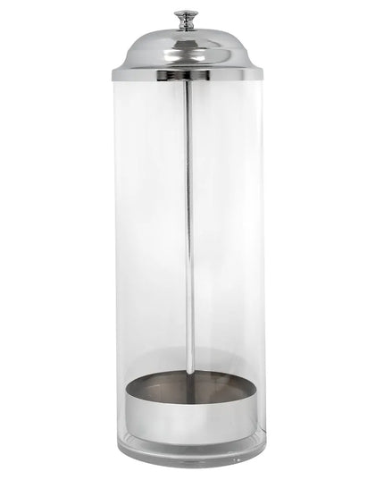 Hộp Đựng Ống Hút 1 Ngăn American Metalcraft SD3511 8.9 cm x 27.3 cm x 15.2 cm - Màu Trong Suốt