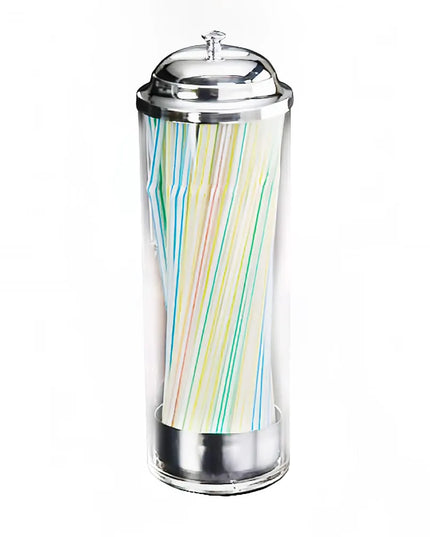 Hộp Đựng Ống Hút 1 Ngăn American Metalcraft SD3511 8.9 cm x 27.3 cm x 15.2 cm - Màu Trong Suốt