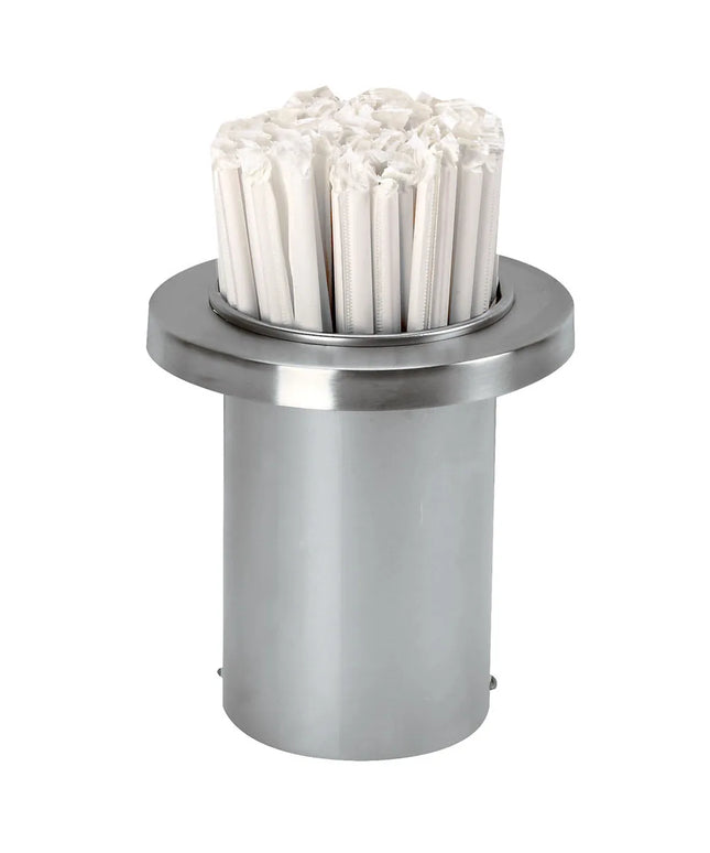 Hộp Đựng Ống Hút 1 Ngăn Dispense-Rite TSD-1C 13.7 cm x 15.2 cm - Màu Bạc