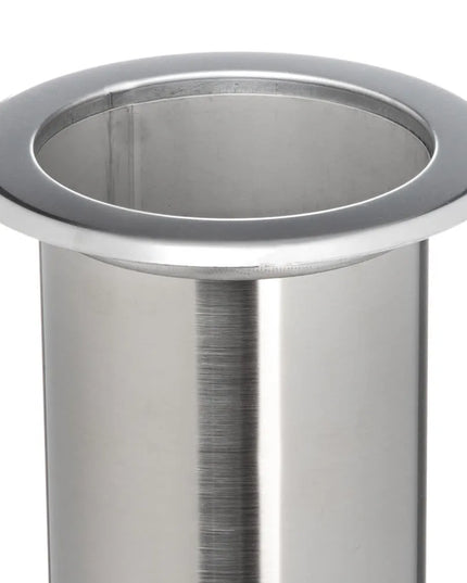 Hộp Đựng Ống Hút 1 Ngăn San Jamar L320C 13.7 cm x 15.2 cm - Inox