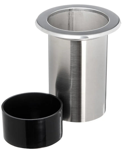 Hộp Đựng Ống Hút 1 Ngăn San Jamar L320C 13.7 cm x 15.2 cm - Inox