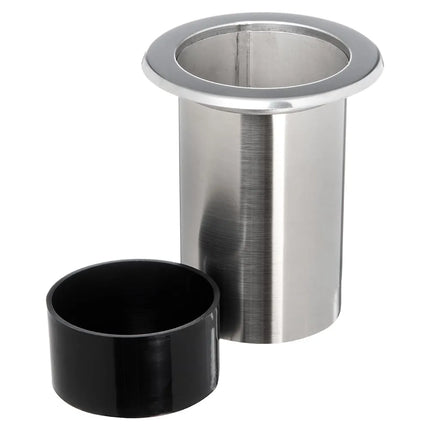 Hộp Đựng Ống Hút 1 Ngăn San Jamar L320C 13.7 cm x 15.2 cm - Inox