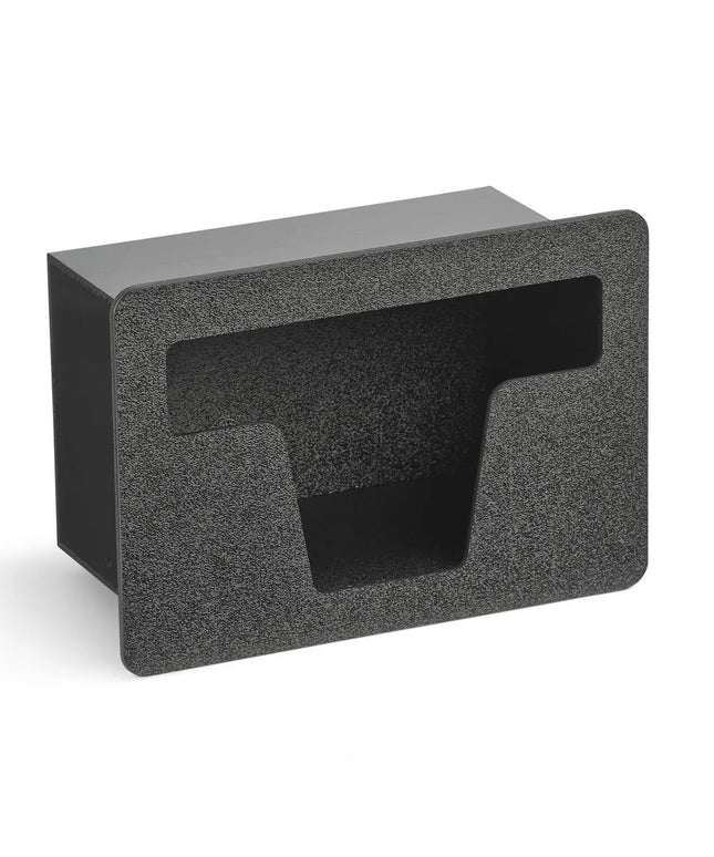 Hộp Đựng Ống Hút 1 Ngăn Vollrath FMS-6 26.8 x 12.2 x 18.6 cm, Màu Đen