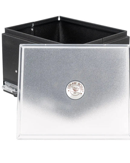 Hộp Đựng Ống Hút 2 Mặt Vollrath 3802-06 Sức Chứa 500 Ống, Màu Đen