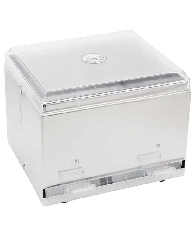 Hộp Đựng Ống Hút 2 Mặt Vollrath 3802-28 Sức Chứa 500 Ống, Màu Bạc