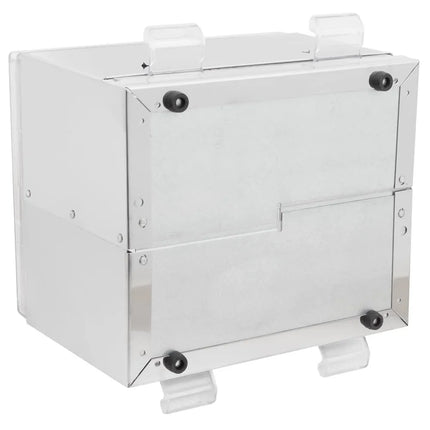 Hộp Đựng Ống Hút 2 Mặt Vollrath 3802-28 Sức Chứa 500 Ống, Màu Bạc