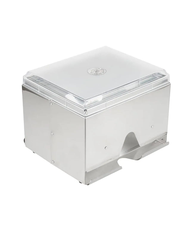 Hộp Đựng Ống Hút 2 Mặt Vollrath 3810-28 Sức Chứa 400 Ống, Màu Bạc