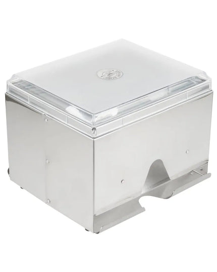 Hộp Đựng Ống Hút 2 Mặt Vollrath 3810-28 Sức Chứa 400 Ống, Màu Bạc