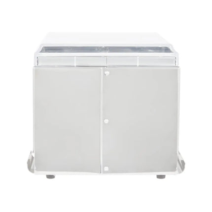 Hộp Đựng Ống Hút 2 Mặt Vollrath 3810-28 Sức Chứa 400 Ống, Màu Bạc