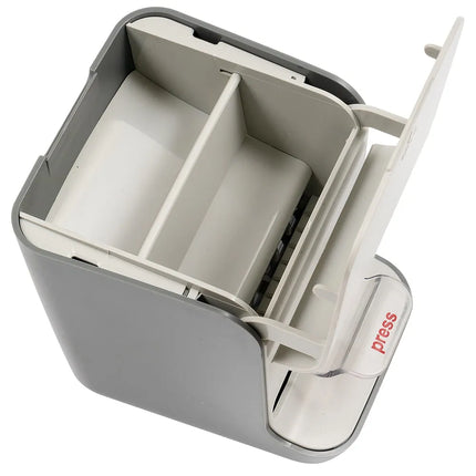 Hộp Đựng Tăm Nạp Trên Tablecraft 336P 10.5 x 8.9 x 9.5 cm Nhựa Xám
