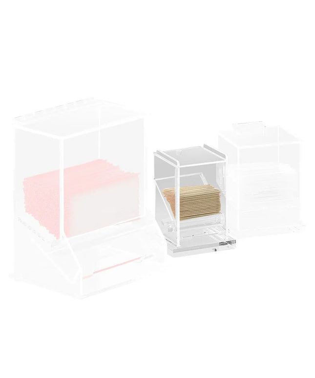 Hộp Đựng Tăm Rời Cal-Mil 295 Acrylic Trong Suốt