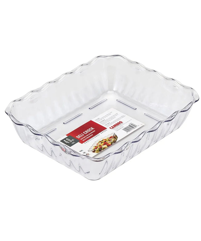 Hộp Đựng Thực Phẩm Chữ Nhật Cambro DC10152 4.6 lít - Trong Suốt