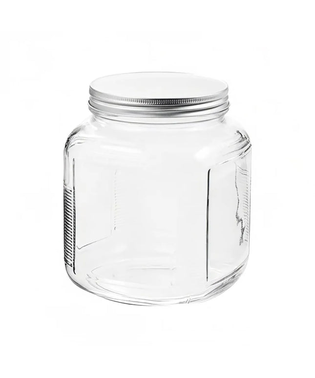 Hũ Bánh Quy Thủy Tinh Anchor Hocking 85787AHG17 1.9 lít Nắp Kim Loại Bề Mặt Mờ