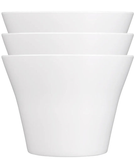 Hũ Đựng Thực Phẩm Tròn Elite Global Solutions MC64-W Melamine Trắng 1.9 l 18.4 cm