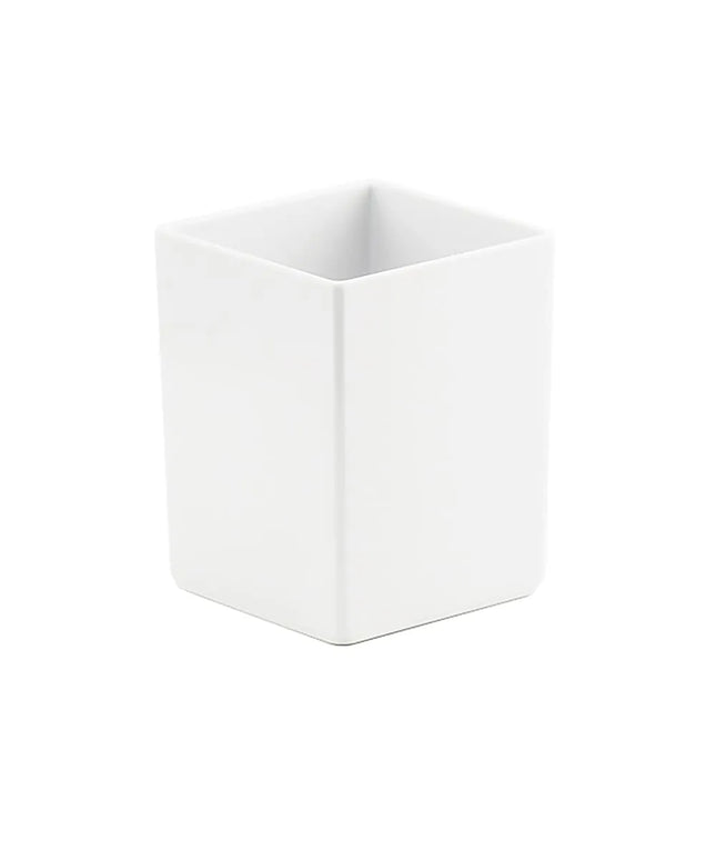 Hũ Gia Vị 1 Ngăn Vuông Cal-Mil C1432BODY - Trắng