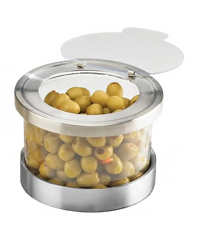 Hũ Gia Vị Tròn Cal-Mil 1851-4HL 480 ml - Bạc