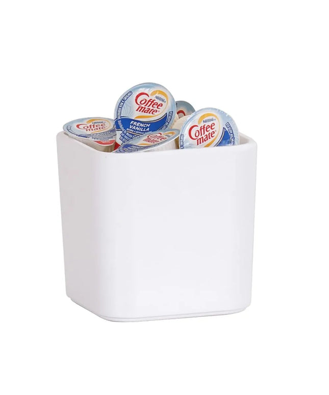 Hũ Gia Vị Vuông Cal-Mil 24021-4-15 530 ml - Trắng