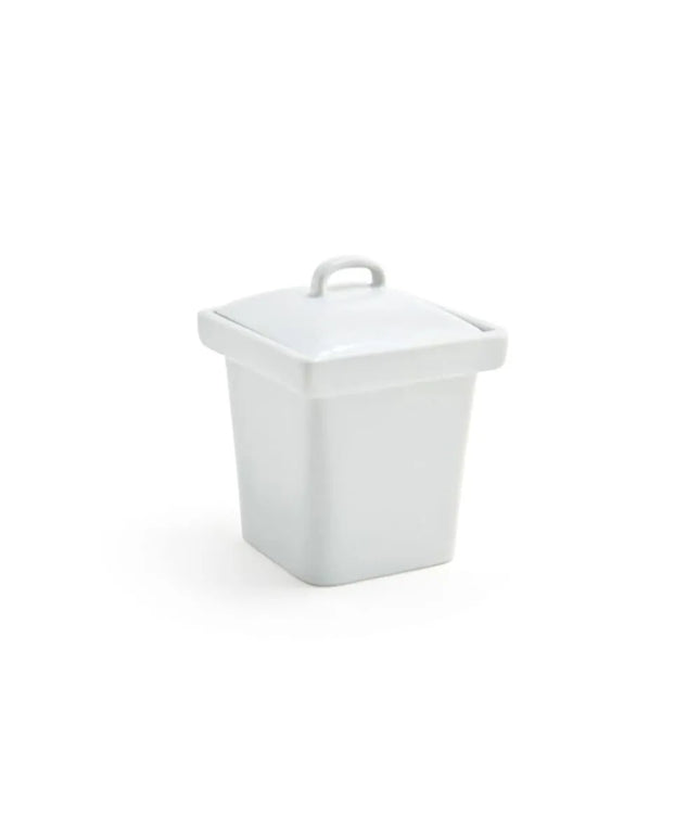 Hũ Gia Vị Vuông Front Of The House DBO075WHP22 120 ml - Trắng