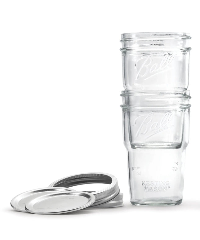Hũ Mason Thủy Tinh Ball 2134924 480 ml Nắp Vặn - Miệng Rộng