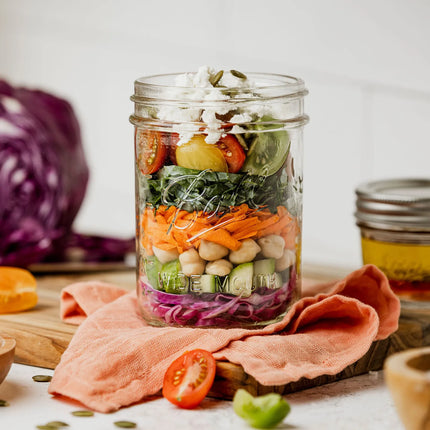 Hũ Mason Thủy Tinh Ball 60000ZFP 240 ml Nắp SureTight™ - Miệng Thường