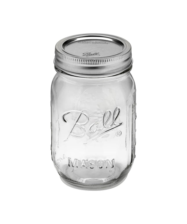 Hũ Mason Thủy Tinh Ball 61000 480 ml Nắp SureTight™ - Miệng Thường