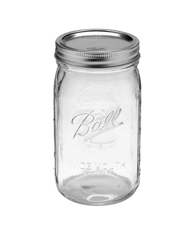 Hũ Mason Thủy Tinh Ball 67000 960 ml Nắp SureTight™ - Miệng Rộng
