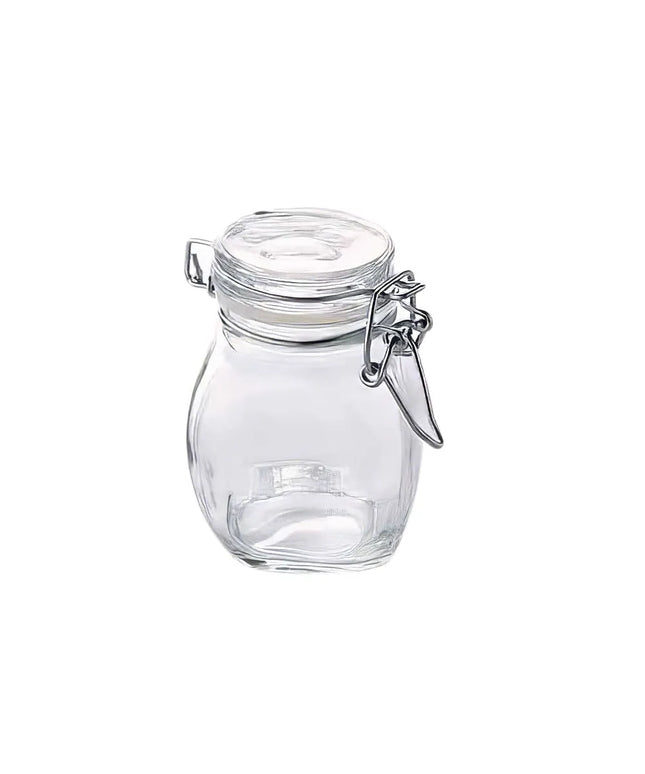 Hũ Thuốc Mini Thủy Tinh American Metalcraft HMMJ3 105 ml Nắp Bản Lề