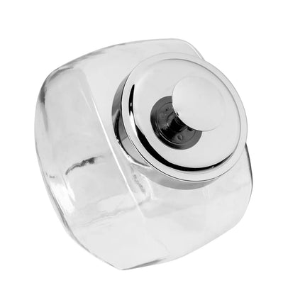 Hũ Thủy Tinh Anchor Hocking 69857AHG17 Penny Candy 1892 ml Nắp Chrome