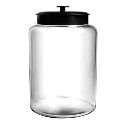 Hũ Thủy Tinh Anchor Hocking 88908AHG17 Modern Montana 9.5 lít Nắp Kim Loại Đen