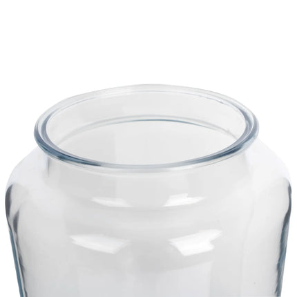Hũ Thủy Tinh Anchor Hocking 95507AHG17 Montana 9.5 lít Nắp Nhôm Mờ 30.5 x 16.2 x 21.9 cm