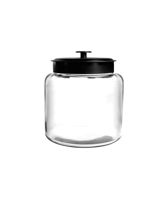Hũ Thủy Tinh Anchor Hocking 96710AHG17 Mini Montana 1419 ml Nắp Kim Loại Đen