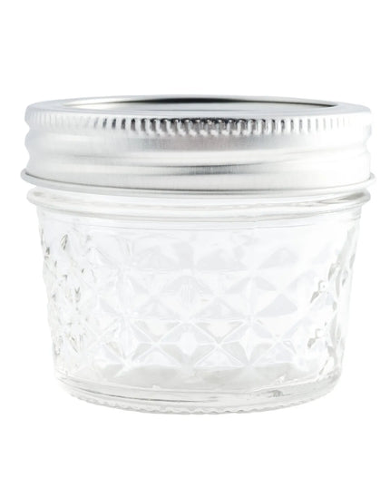 Hũ Thủy Tinh Đựng Mứt Ball 1440080400 120 ml Họa Tiết Quilted Nắp Vặn - Miệng Thường