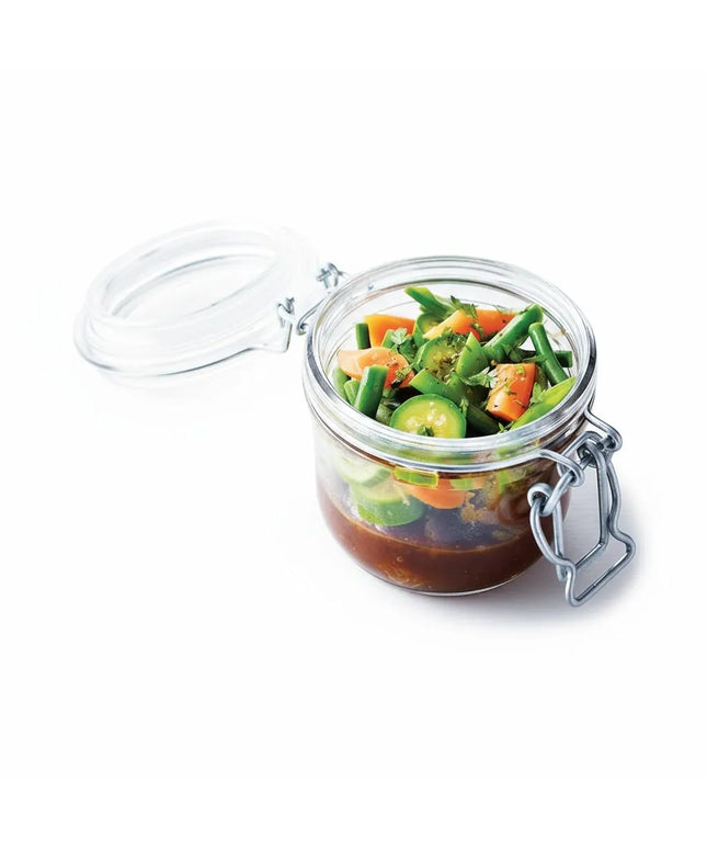 Hũ Thủy Tinh Khai Vị/Mứt Matfer Bourgeat 532523 237 ml Nắp Bản Lề