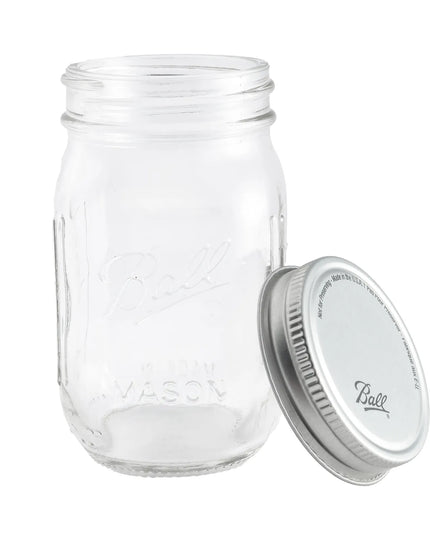 Hũ Thủy Tinh Mini Ball 1440080100 120 ml Nắp Vặn - Miệng Mini