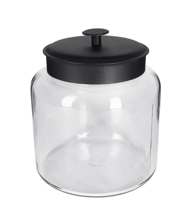 Hũ Thủy Tinh Modern Montana Anchor Hocking 88904AHG17 5.7 lít Nắp Kim Loại Đen