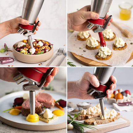 iSi | Gourmet Whip Cream Dispenser – 0.5 Litre – Stainless Steel