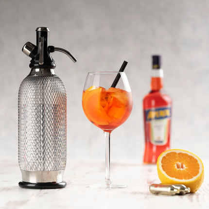 iSi | Sodamaker Classic Soda Siphon – 1 Litre – Stainless Steel