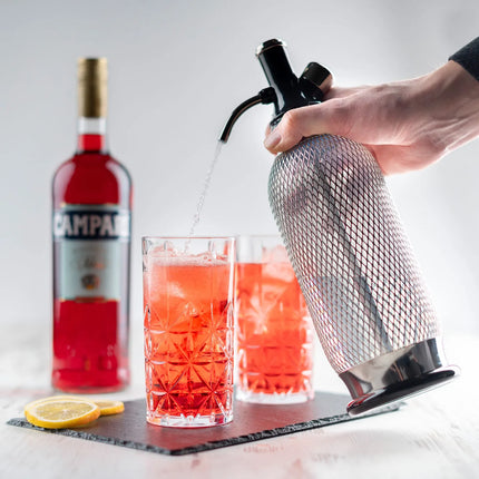 iSi | Sodamaker Classic Soda Siphon – 1 Litre – Stainless Steel