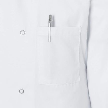 KARLOWSKY | Basic Double-Breasted Chef Jacket with Press Studs – White - Size 4XL