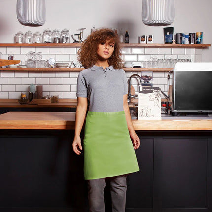KARLOWSKY| Basic Waist/Bistro Apron – 700x555 mm - Lime - Polyester