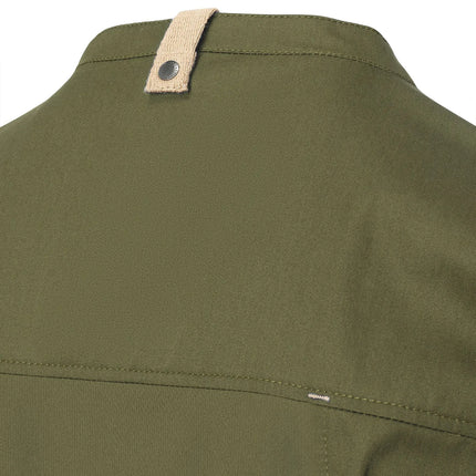 KARLOWSKY | GREEN-GENERATION Chef Jacket – Moss Green - Size 50 - Recycled Polyester
