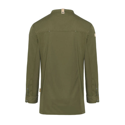 KARLOWSKY | GREEN-GENERATION Chef Jacket – Moss Green - Size 70 - Recycled Polyester