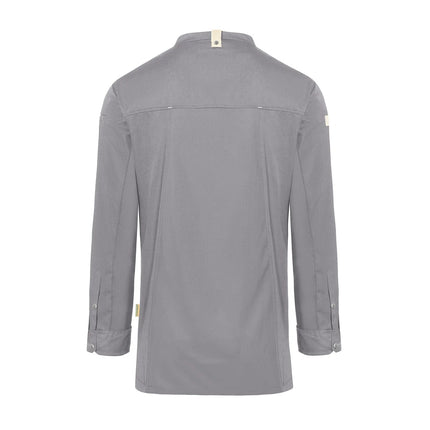 KARLOWSKY | GREEN-GENERATION Chef Jacket – Platinum Grey - Size 58 - Recycled Polyester