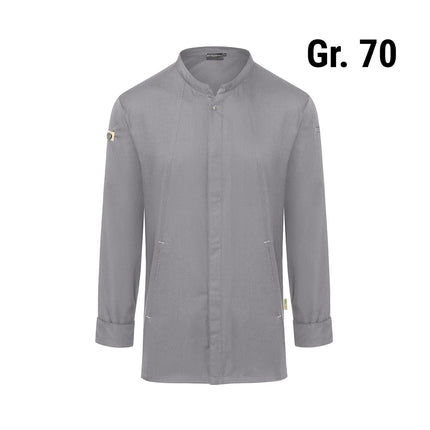 KARLOWSKY | GREEN-GENERATION Chef Jacket – Platinum Grey - Size 70 - Recycled Polyester