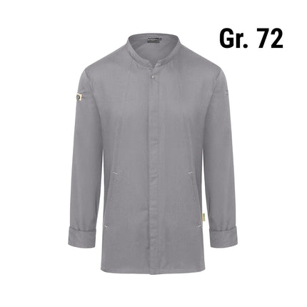 KARLOWSKY | GREEN-GENERATION Chef Jacket – Platinum Grey - Size 72 - Recycled Polyester