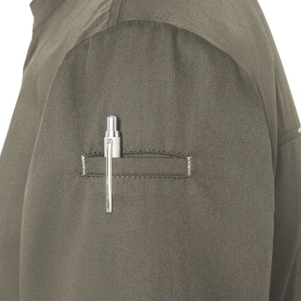KARLOWSKY | GREEN-GENERATION Chef Jacket – Sage - Size 66 - Recycled Polyester
