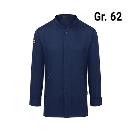 KARLOWSKY | GREEN-GENERATION Chef Jacket – Steel Blue - Size 62 - Recycled Polyester