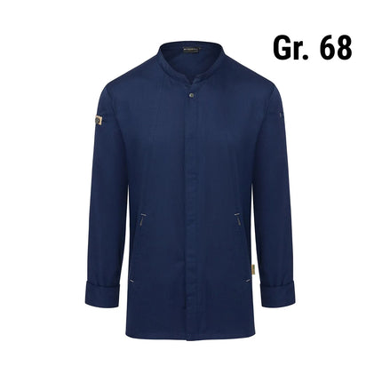 KARLOWSKY | GREEN-GENERATION Chef Jacket – Steel Blue - Size 68 - Recycled Polyester