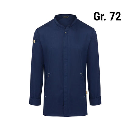 KARLOWSKY | GREEN-GENERATION Chef Jacket – Steel Blue - Size 72 - Recycled Polyester